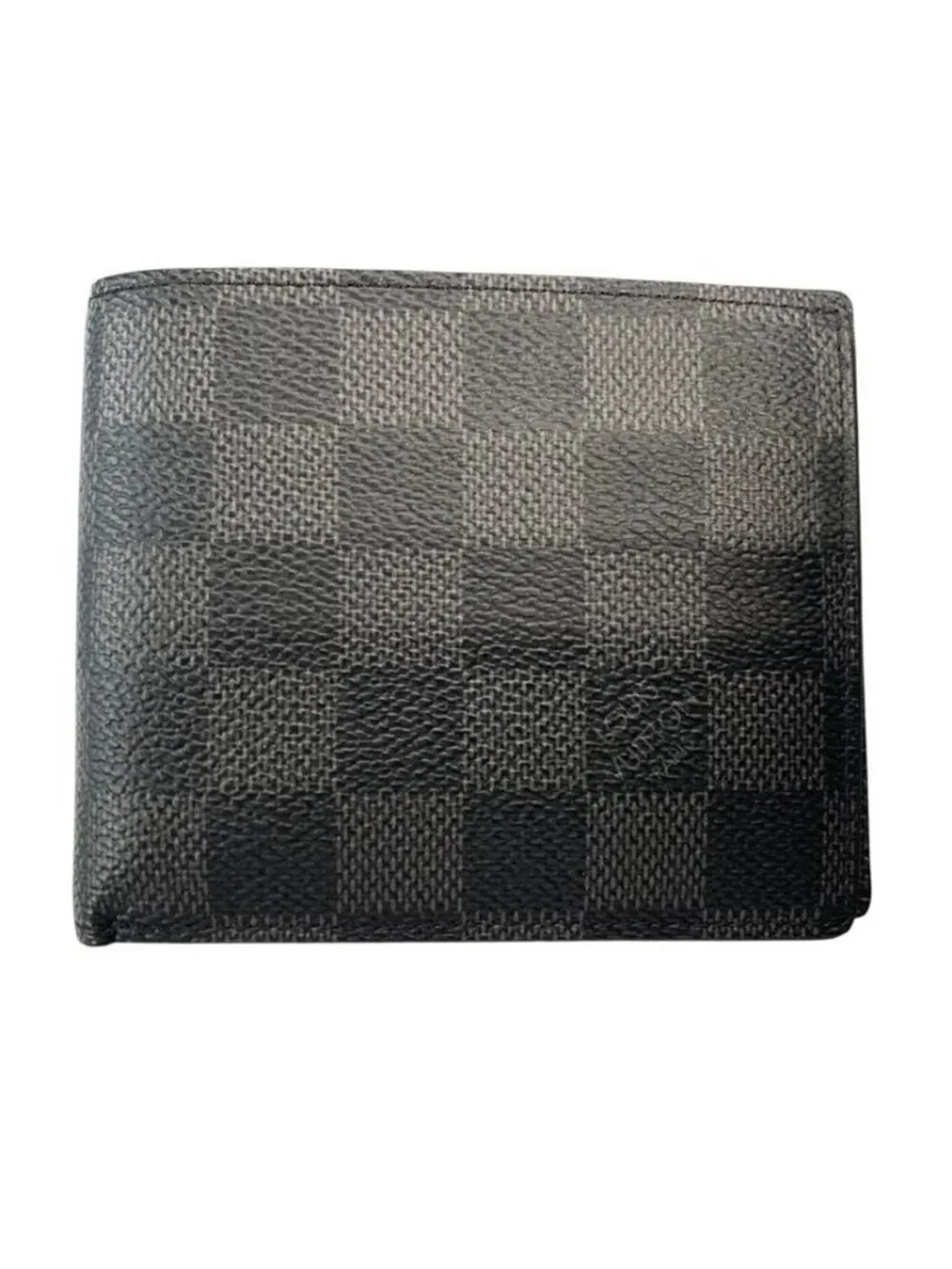 Louis Vuitton Portefeuille Amerigo NM Damier Graphite IC Folded Wallet Bifold